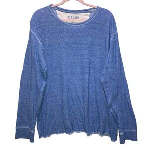 Reclaim XL Unisex Lightweight blue thermal long sleeve 11159